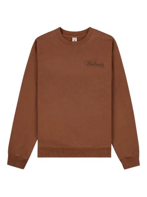 Soho wellness long-sleeved sweater by SPORTY&RICH