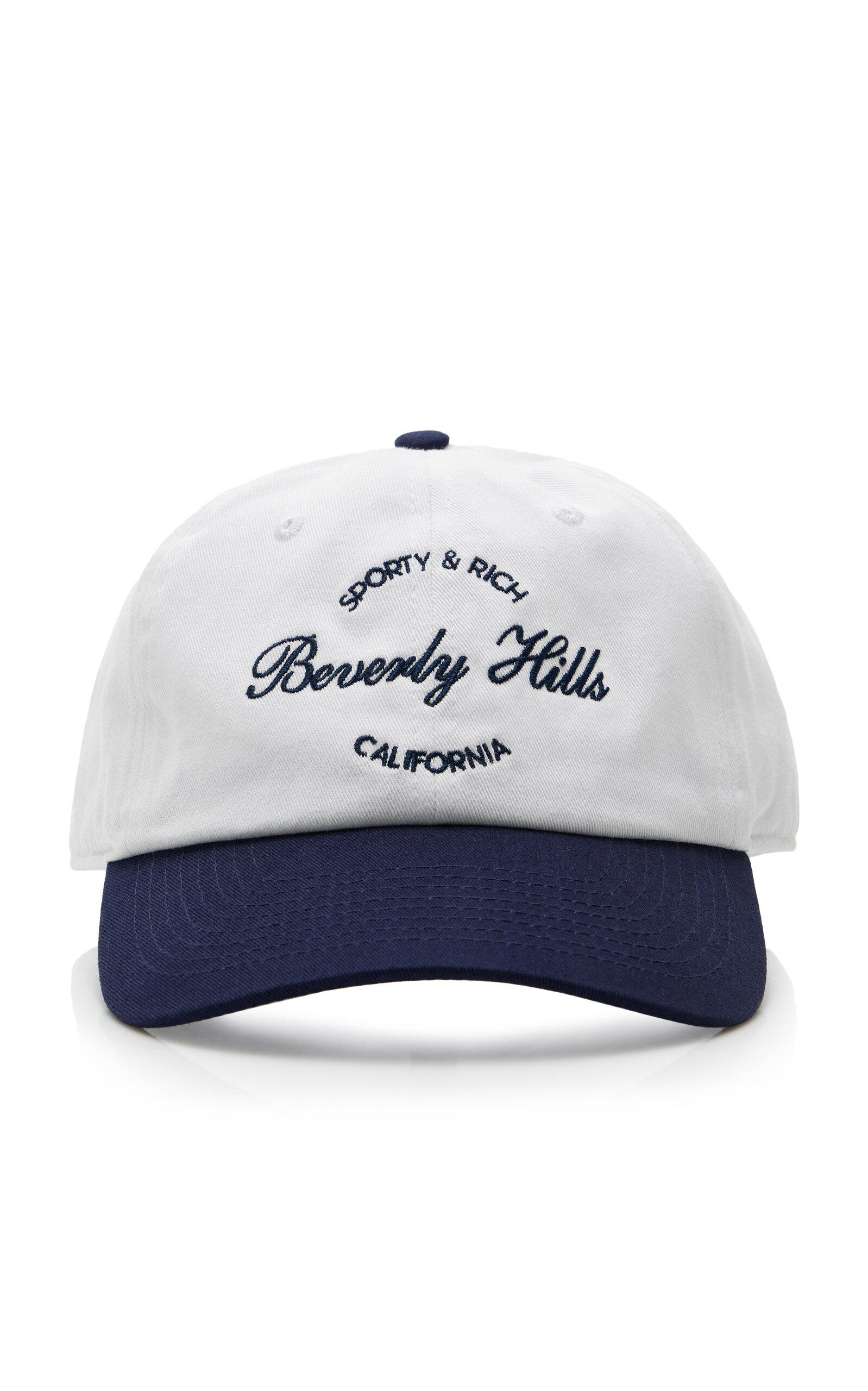 Sporty & Rich Beverly Cotton Baseball Cap - Moda Operandi by SPORTY&RICH