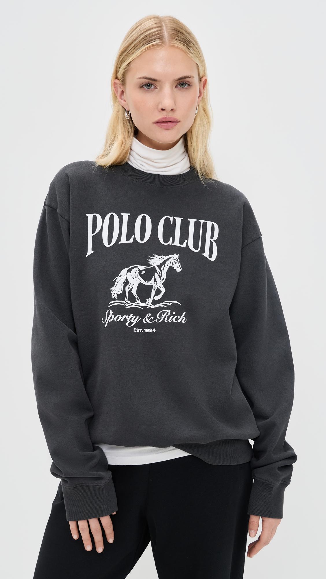 Stallion Crewneck by SPORTY&RICH