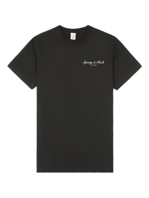 Stallion graphic-print T-shirt by SPORTY&RICH