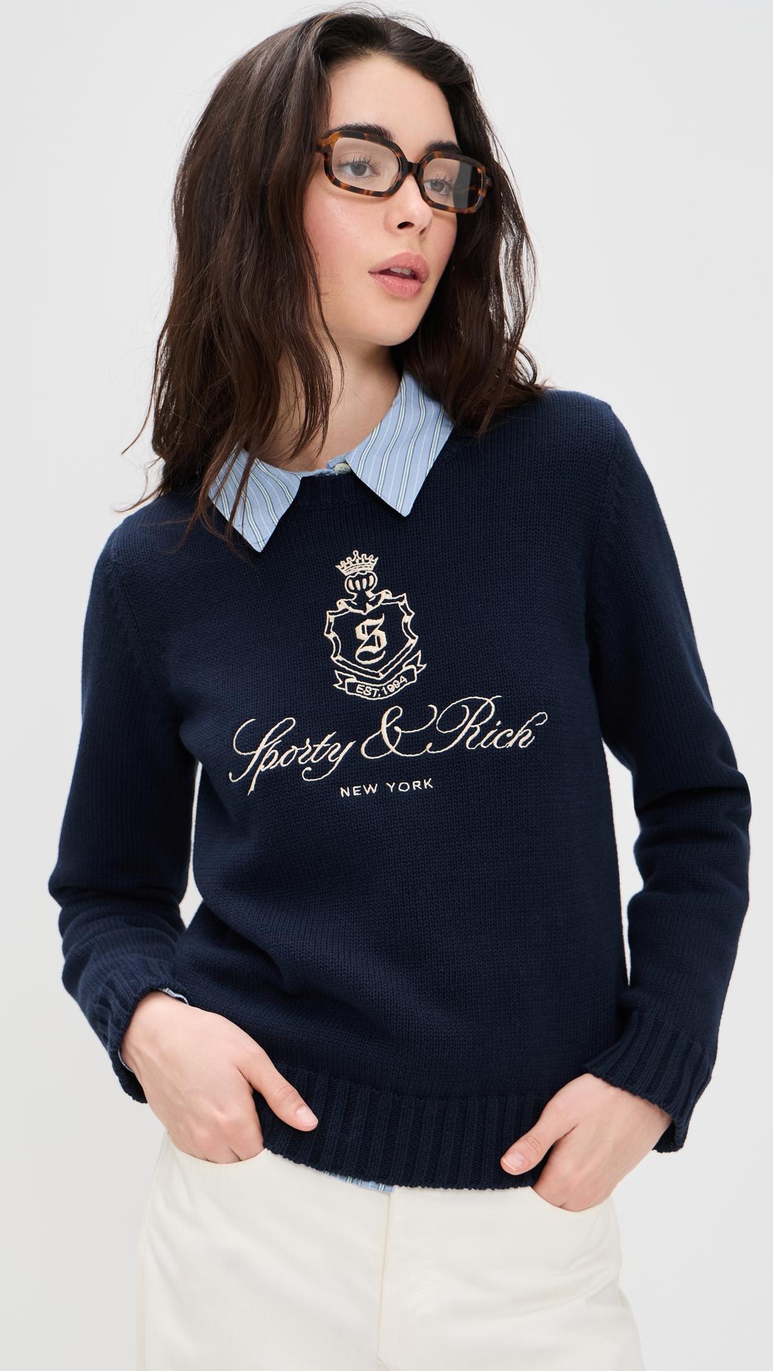 Vendome Knitted Sweater by SPORTY&RICH