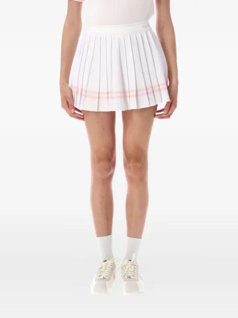 Vendome Script pleated mini skirt by SPORTY&RICH