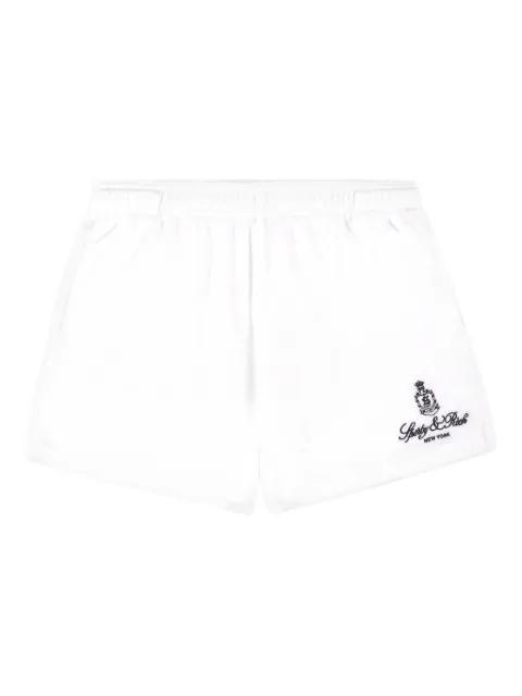Vendome logo-embroidered shorts by SPORTY&RICH