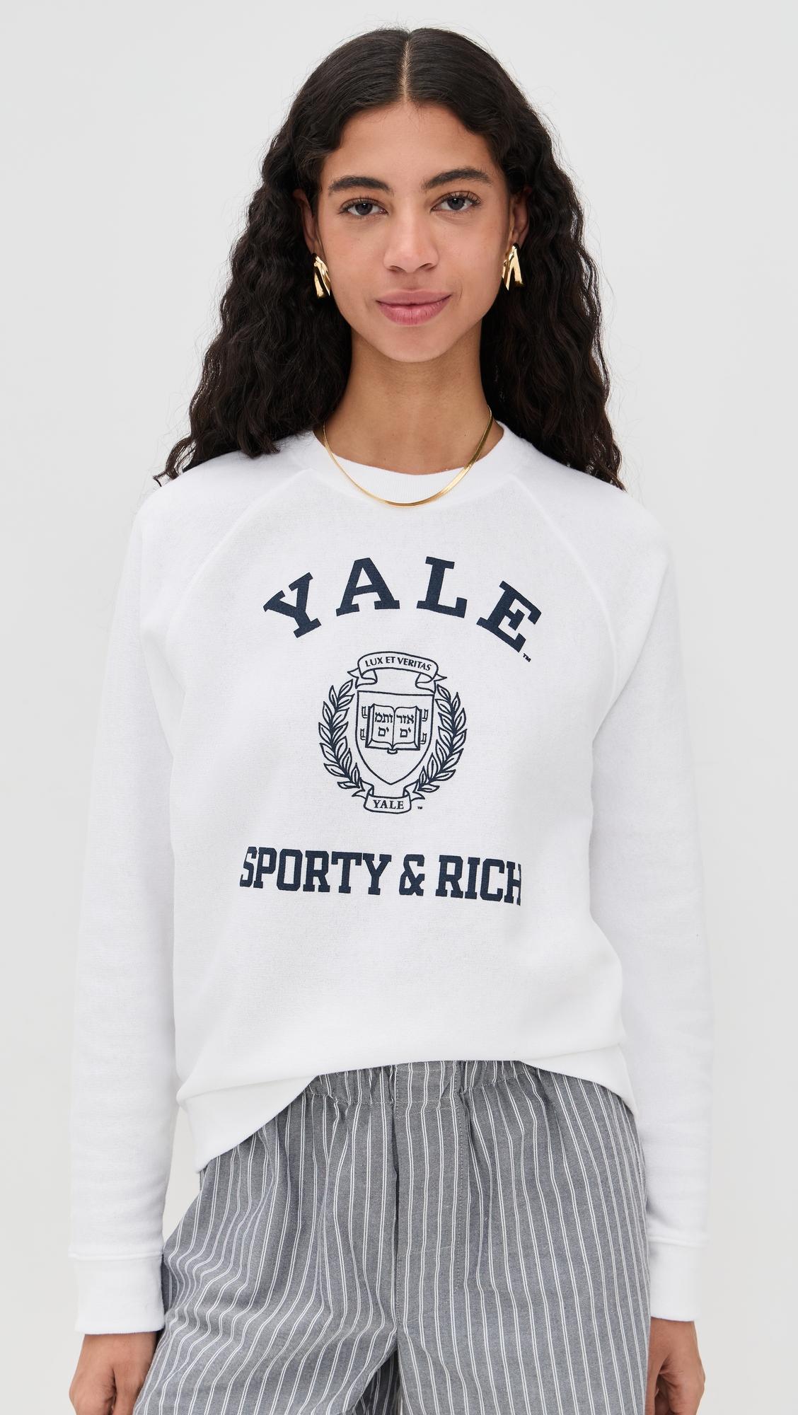 Veritas Soft Crewneck Sweatshirt by SPORTY&RICH