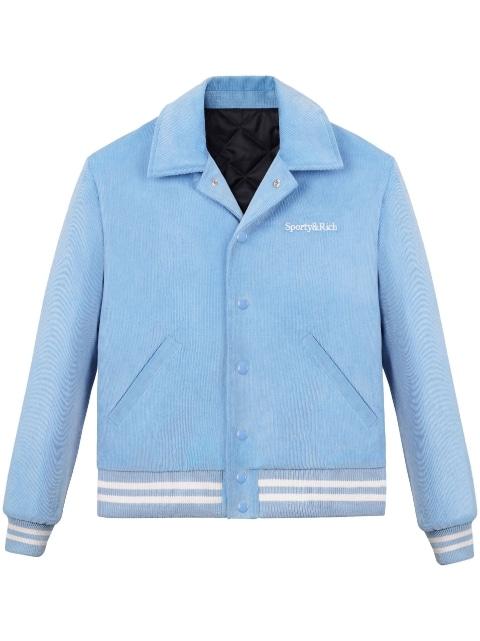 Wellness Club corduroy jacket by SPORTY&RICH