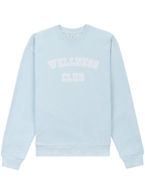 Wellness Club crew-neck sweatshirt by SPORTY&RICH