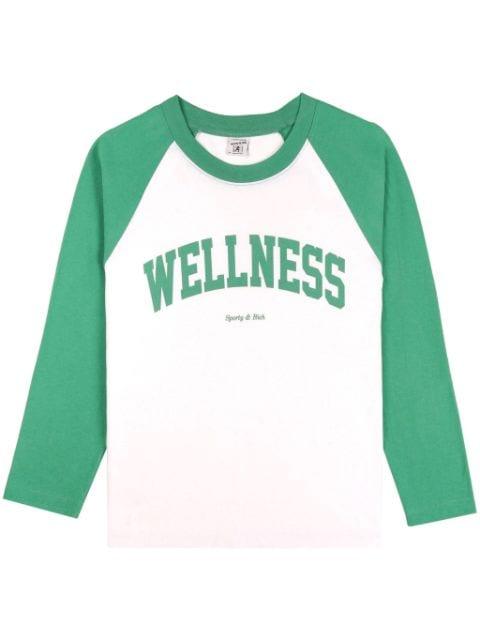 Wellness Ivy cotton T-shirt by SPORTY&RICH
