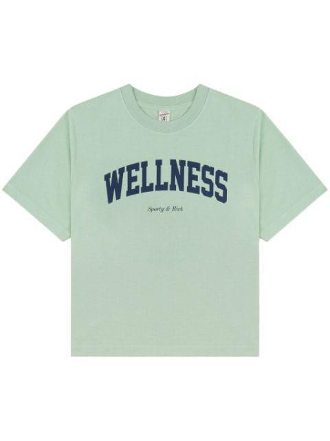 Wellness Ivy cotton T-shirt by SPORTY&RICH