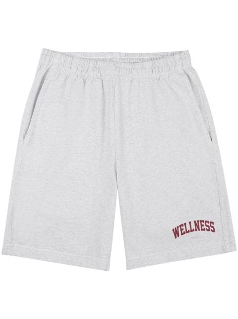Wellness Ivy logo-print shorts by SPORTY&RICH