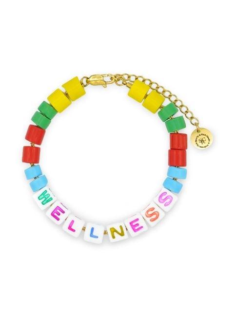 Wellness bead-embellished bracelet by SPORTY&RICH