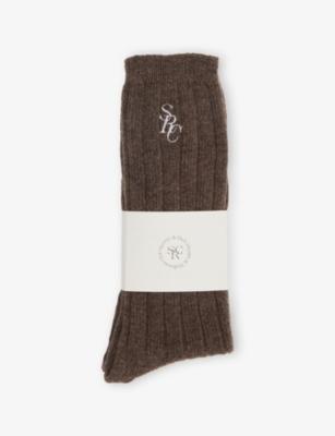 Wool and Cashmere-Blend Ankle Socks by SPORTY&RICH