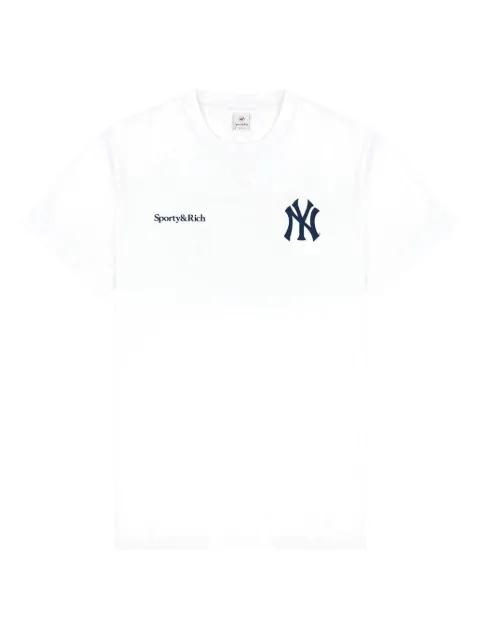 Yankees Serif T-shirt by SPORTY&RICH