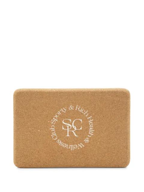cork yoga block by SPORTY&RICH