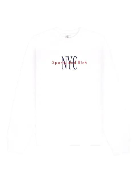 cotton sweatshirt by SPORTY&RICH