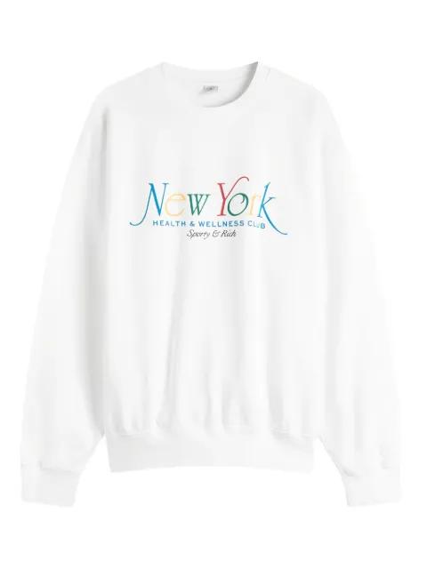 crew-neck graphic sweatshirt by SPORTY&RICH