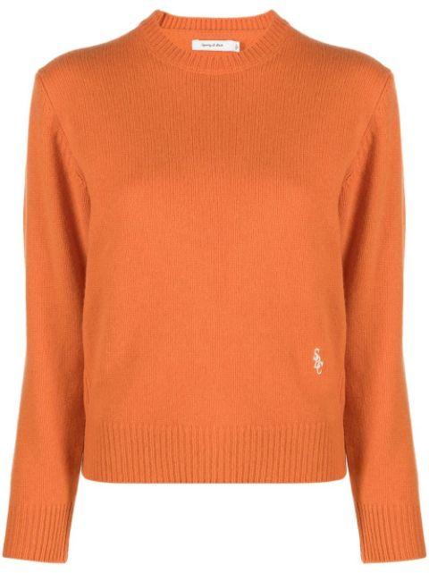 crew-neck jumper by SPORTY&RICH