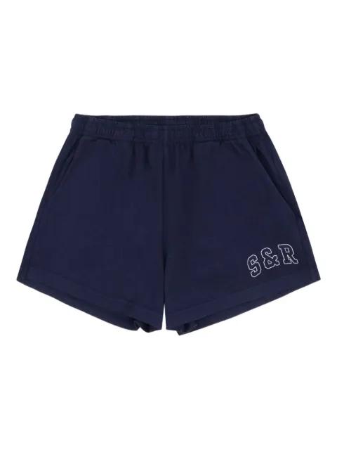 elasticated embroidered shorts by SPORTY&RICH