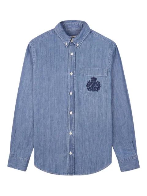 embroidered pocket shirt by SPORTY&RICH