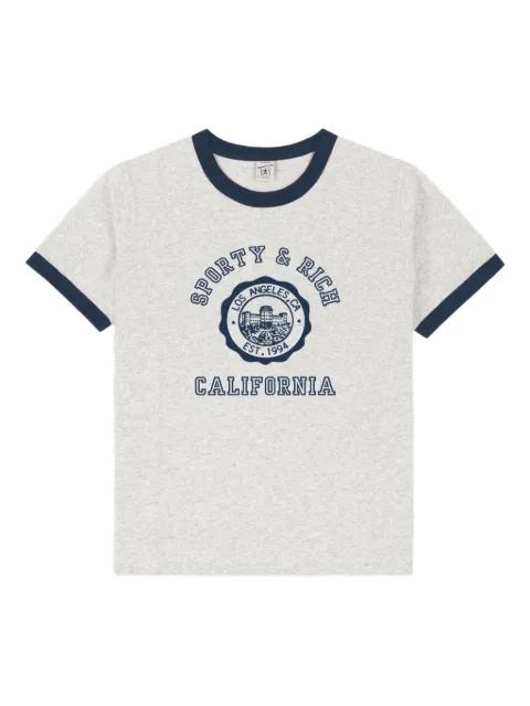 graphic-print T-shirt by SPORTY&RICH