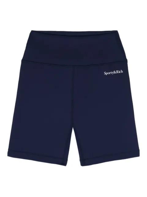 high-waisted shorts by SPORTY&RICH