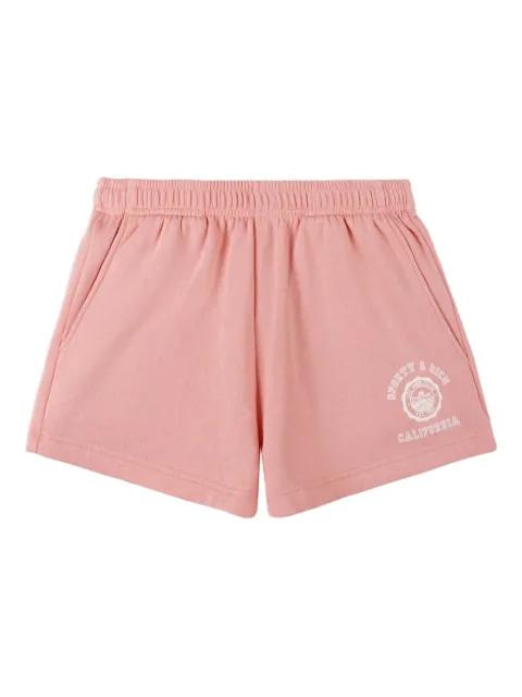 logo-detail shorts by SPORTY&RICH