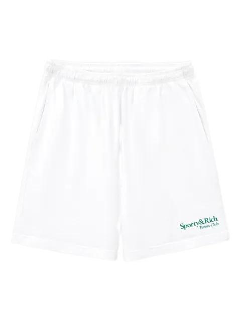 logo-detail shorts by SPORTY&RICH