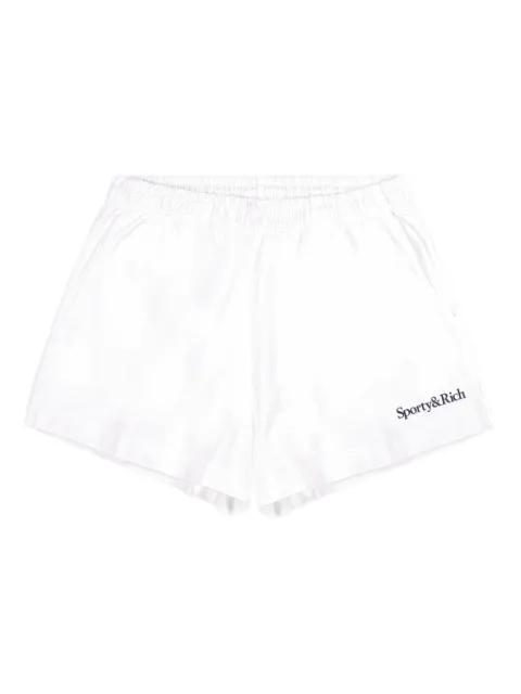 logo-embroidered shorts by SPORTY&RICH