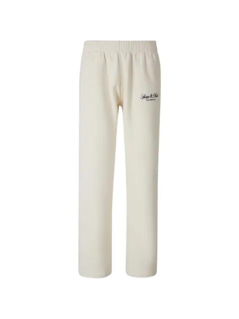logo-embroidered track pants by SPORTY&RICH