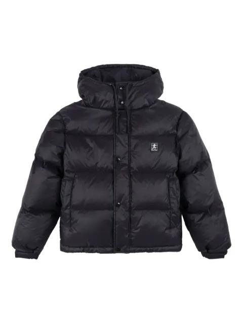 logo-patch puffer jacket by SPORTY&RICH