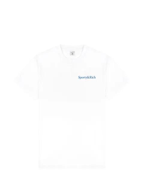 logo-print T-shirt by SPORTY&RICH