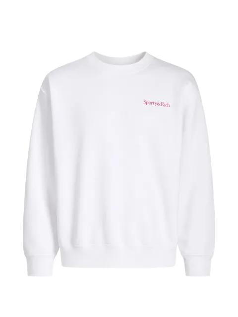 logo-print sweatshirt by SPORTY&RICH