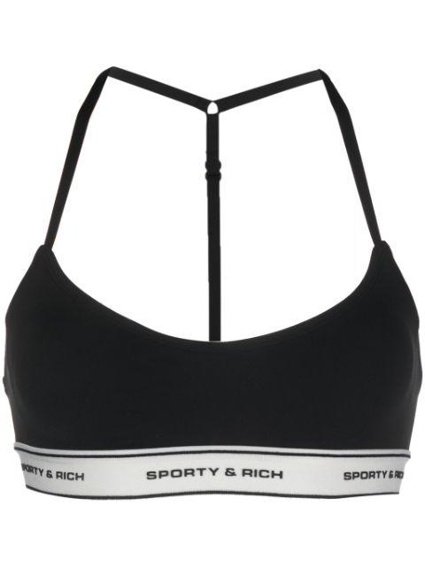 logo-underband sports bra by SPORTY&RICH