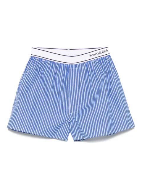logo-waistband shorts by SPORTY&RICH