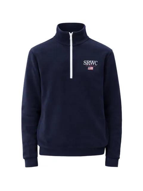 nautical quarter-zip sweater by SPORTY&RICH