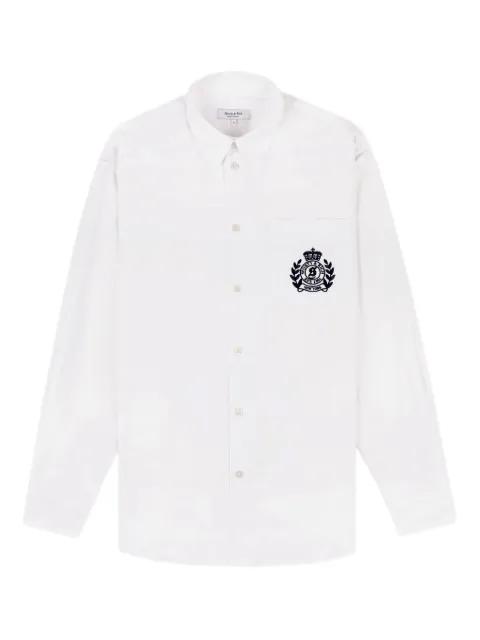 pocket embroidered top by SPORTY&RICH