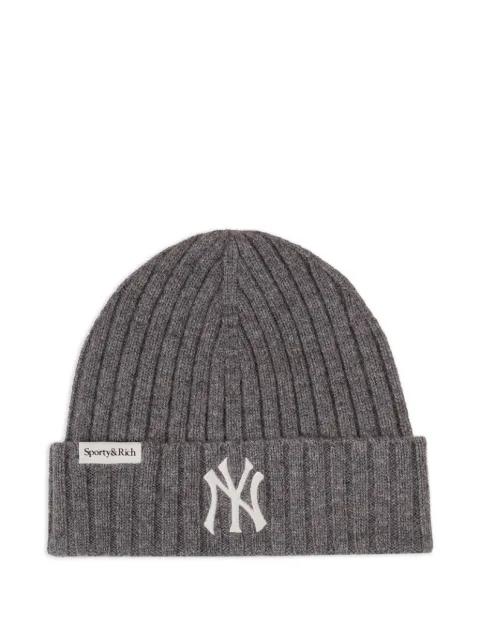ribbed cuffed beanie by SPORTY&RICH