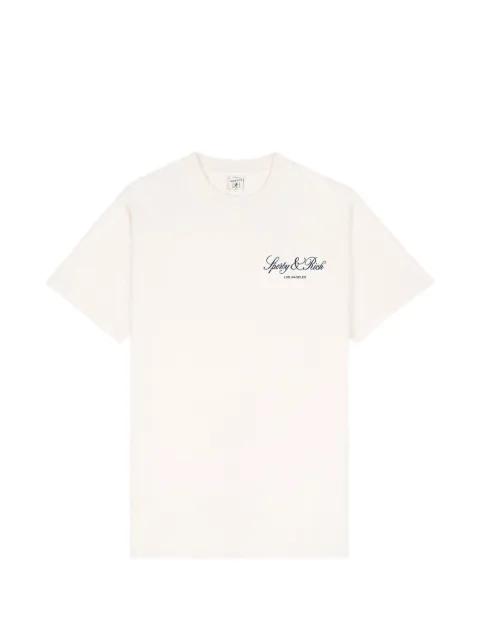 short-sleeve crew-neck T-shirt by SPORTY&RICH