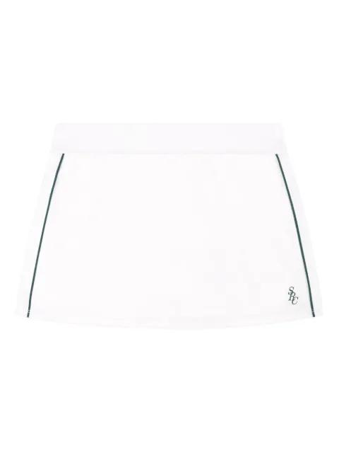 side-stripe mini skirt by SPORTY&RICH