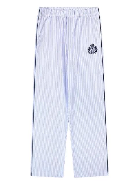 stripe embroidered pyjama by SPORTY&RICH