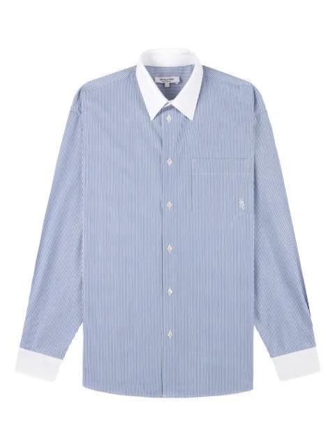 striped collared shirt by SPORTY&RICH