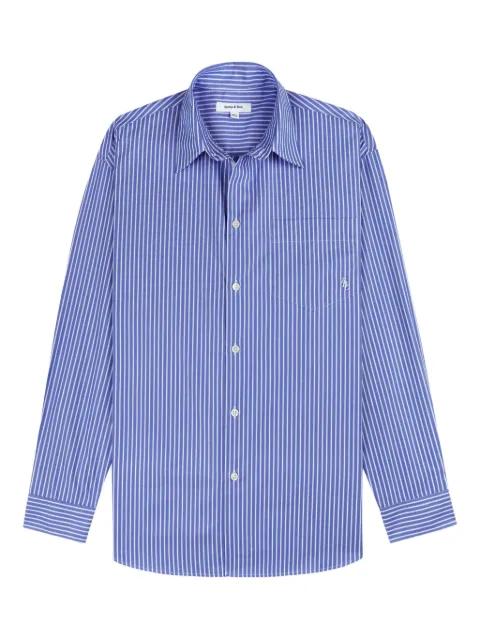 striped embroidered shirt by SPORTY&RICH
