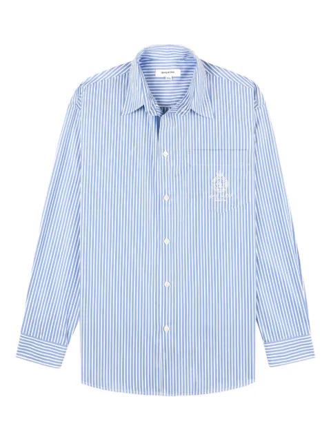 striped embroidered shirt by SPORTY&RICH