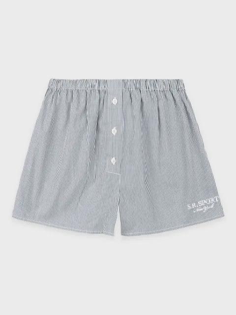 striped lounge shorts by SPORTY&RICH
