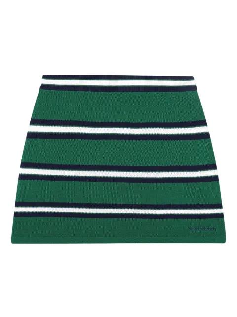 striped mini skirt by SPORTY&RICH