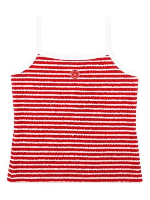 striped sleeveless top by SPORTY&RICH