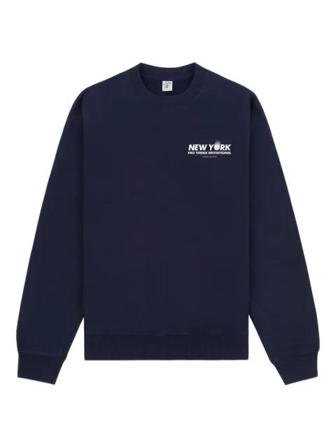 text-print crew-neck sweater by SPORTY&RICH