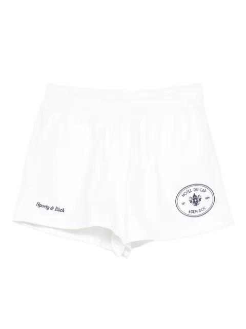 x Hotel du Cap Eden Roc Eden Crest logo-embroidered trousers by SPORTY&RICH