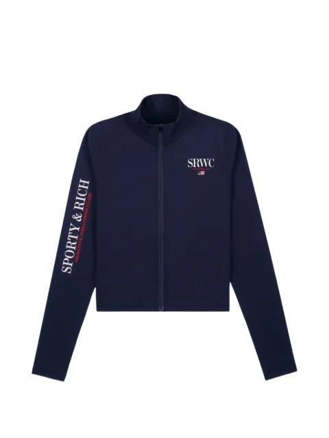 zip-up jacket by SPORTY&RICH