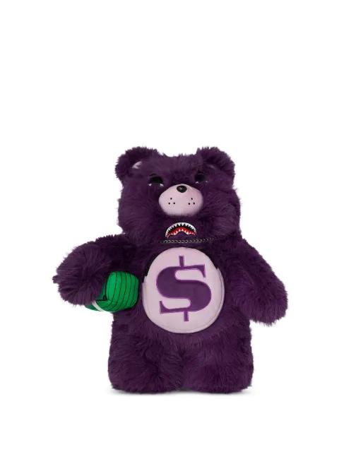 Cray shark plush-bear backpack by SPRAYGROUND