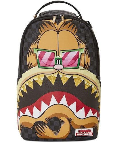 Garfield print canvas backpack by SPRAYGROUND